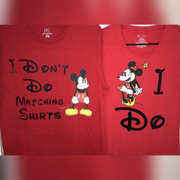 Matching Disney Minnie Mouse "I Do" shirt size medium - Picture 6 of 6
